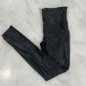 Spanx faux leather leggings